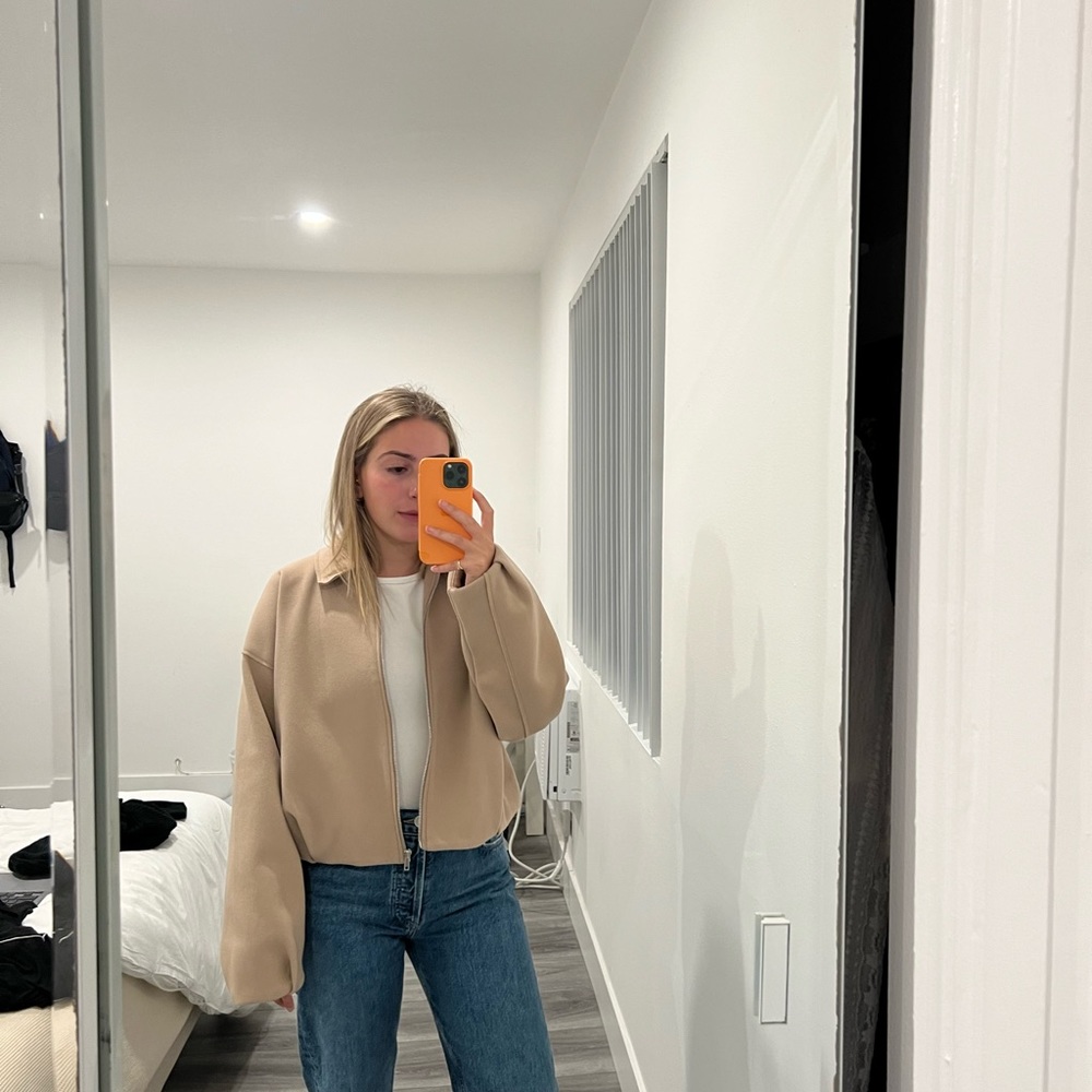 ZARA bomber w tags NEVER WORN